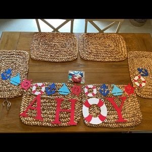 Ahoy! Nautical Theme Decor/ Ahoy it’s a Boy Baby Shower Decor.